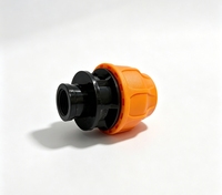 Adaptateur de compression PP à filetage femelle PN16, raccord de tuyauterie HDPE à filetage femelle pour l'alimentation en eau et l'irrigation