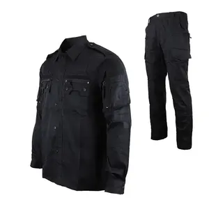 Double Safe Source Factory RTS Fashion noir Uniformes de sécurité tactique pour hommes/Combinaisons de camouflage