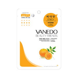 Masque à l'essence VANEDO Vitamine : Beauté coréenne, soins de la peau coréens, cosmétiques coréens, masque visage sans cruauté, réparation à la vitamine C - Product Image 1