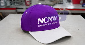 Casquette de baseball en satin brodée 3D NCNW Sorority, élégante, avec lettres grecques, ajustable, respirante, casquette de mode estivale NCNW - Product Image 2