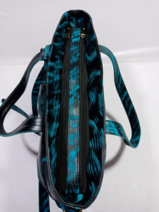 Sac fourre-tout en cuir pour femme, personnalisable, élégant, léger, avec fermeture éclair, pour usage quotidien, finition lisse, sac à main - Product Image 5