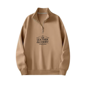 Sudadera de Forro Polar con Cierre de Cremallera para Hombre, Calidad Premium, Corte Holgado, Ropa Casual de Calle, Moda de Invierno - Product Image 1