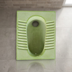 Elegant White Scandinavian Design <b>Ceramic</b> Squatting <b>Pan</b> Orissa WC Toilet Floor Mount Porcelain Sanitary Ware - Product Image 5