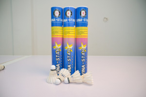 High Speed Class a Goose Feather Shuttlecock with Lightweight Foamed Plastic Graphite for Stable Professional Tournament Play - Product Image 2