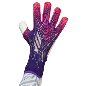 Football Goalkeeper Gloves Full Finger PU Material Non-Slip Breathable Adjustable Wrist <b>Strap</b> Unisex Silicone Printed Pull-On - Product Image 2