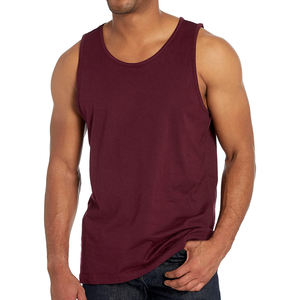 Camisetas sin mangas para hombre al por mayor, estilo vintage, corte holgado, con logotipo personalizado para marcas de ropa urbana estadounidenses, MOQ bajo. - Product Image 3