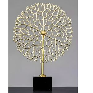 Contemporary Large Metal Sculpture Handcrafted Artistic Decorative Steel Iron Aluminum Abstract Piece Indoor Modern Wedding - Product Image 2