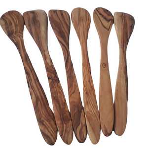Cuchara de Madera para Servir con Mango Largo, Diseño Clásico, Ecológica, Regalo de Boda, Capacidad de 10 ml, Duradera para Regalos - Product Image 6