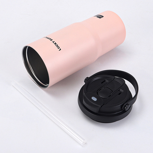 แก้วสแตนเลสแบบ 2-in-1 ฝาปิดแบบ Chug/Spout พร้อมหูหิ้ว - Product Image 6