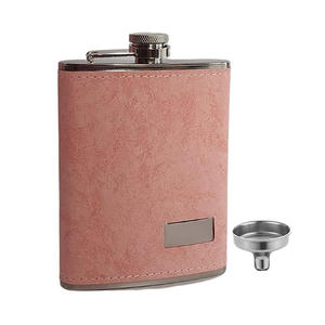 Elegante Mini Botella de Metal para Hombre, Duradera, a Prueba de Fugas, Portátil, para Whisky, Vino y Licores, Accesorios de Bar - Product Image 5