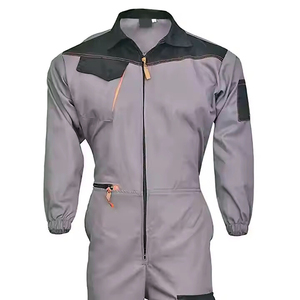 Combinaison de sécurité en polyester haute visibilité, coupe-vent, respirante, anti-rétrécissement, durable, uniforme de travail de construction - Product Image 3