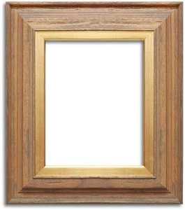 Classic Wooden Picture <b>Frame</b> Golden Inner Accent Inlay Tabletop <b>Wall</b> Hanging Photo Display Holder Bulk Wholesale - Product Image 1