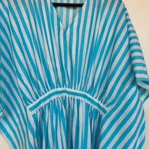 Women <b>Kaftan</b> Dresses Women Elegant <b>Kaftan</b> Floor-Length Eco-Friendly Natural Regular Fit Boho Casual <b>Summer</b> Resort Wear V-neck - Product Image 4