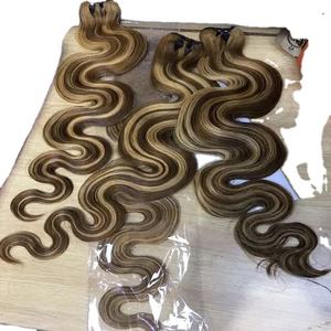 Extensions de cheveux humains 100% vierges, ondulées, d'un seul donneur, super double trame, pointes plates, clips adhésifs, prix de gros - Product Image 2