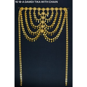 เครื่องประดับผมพู่ยาวชุบทอง MIJ สไตล์ชาติพันธุ์ ที่คาดผมสำหรับเดินทาง มงกุฎติกก้า โลหะผสม ปรับได้ น้ำหนักเบา พู่ยาว มงกุฎติกก้า - Product Image 4