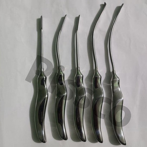 Ensemble de dissecteurs et rétracteurs mammaires PISSCO, ensemble de dissecteurs et rétracteurs chirurgicaux, ensemble de rétracteurs pour chirurgie plastique, 5 pièces - Product Image 1