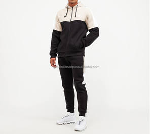 Survêtement de Sport avec Logo Personnalisé de Haute Qualité Gsm 400 avec Fermeture Éclair Haute Couture pour Hommes Polyester Coupe-Vent Streetwear - Product Image 4