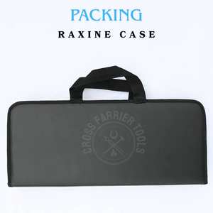 Kit d'outils de fermeur avec marteau de fermeur, couteau à sabots, coupe-sabots noir, pince à sabots noire, outil de cintrage et de polissage en acier inoxydable - Product Image 6