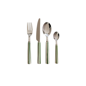 Ensemble de couverts en acier inoxydable avec manche en os blanc au design attrayant, écologique, pour la cuisine et la salle à manger - Product Image 3