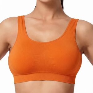 Brassière de sport respirante de haute qualité à bretelles longues et col carré, idéale pour le yoga et le fitness, avec coussinets amovibles - Product Image 6