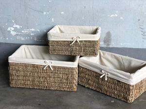 Home Decor Storage Basket Eco-Friendly Bamboo and Natural Rattan <b>Square</b> Shape for Home Use - Product Image 6