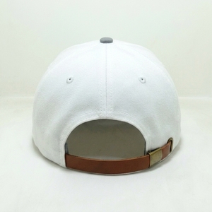 Casquette de baseball personnalisée à 6 panneaux bicolore, visière incurvée, patch rond, OEM ODM, marque privée, vente en gros, faible MOQ - Product Image 5