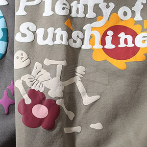 Nueva sudadera con capucha de algodón con estampado puff para hombre, hecha a medida, nuevo estilo, con el mejor precio. - Product Image 6