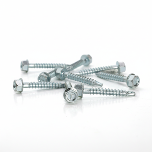 Tornillos Autoperforantes PDC con Cabeza Hexagonal, Clase 4.8 y 6.8, Zincados, Rosca Gruesa, Phillips, Acero al Carbono, Modelo 16 en Pulgadas - Product Image 1