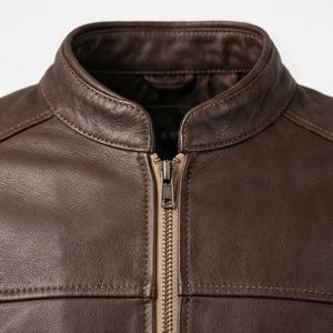 Veste de moto en cuir véritable pour homme de qualité supérieure, nouvelle arrivée, vestes de moto d'hiver, protections amovibles, personnalisables - Product Image 4