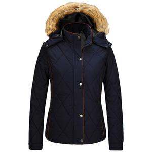 Chaqueta Acolchada Impermeable para Mujer, con Capucha, para Invierno y Verano, de Tela Cómoda, Talla Grande - Product Image 4