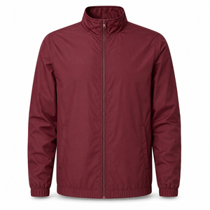 Wholesale Slim Bomber <b>Jacket</b> <b>Men</b> Outdoor Waterproof <b>Lightweight</b> Hooded Stand Collar Casual OEM Apparel - Product Image 1