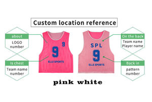 Reversible Customized Soccer <b>Bibs</b> High Quality Mesh Vest Football Team Scrimmage Athletic New Design Soccer <b>Training</b> <b>Bibs</b> - Product Image 3
