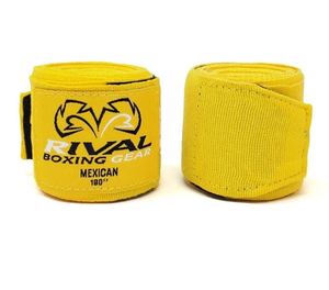 ผ้าพันมือสำหรับชกมวย Professio Rival Boxing Gear แบบเม็กซิกัน ขนาด 180 นิ้ว ผลิตจากผ้าฝ้าย ระบายอากาศได้ดี ใช้กาวลาเท็กซ์ ความยาว 5 เมตร เหมาะสำหรับทั้งชายและหญิง ใช้ป้องกันมือ - Product Image 4