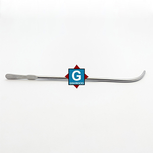 Sonda Uretral Van Buren de Acero Inoxidable, Instrumento Quirúrgico Manual para Urología - Product Image 3