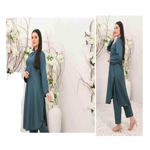 Ropa asiática de marca, camisa y pantalón, camisa y pantalón de lino de 2 piezas, ropa india y pakistaní, última oferta de 2023 a bajo precio - Product Image 2