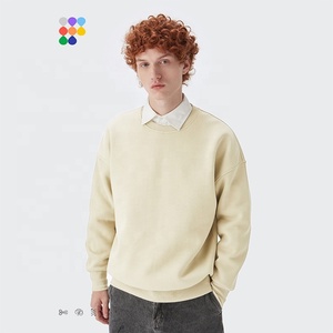 Homme Hot Selling Men's Heavy Cotton Genser Track Suits Trainingspak Crewneck Dres Sweatpants Trainingsanzug Sweat Suit - Product Image 1