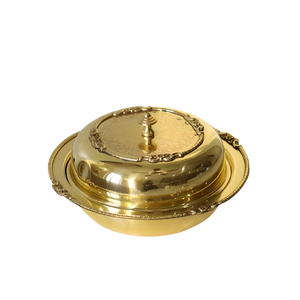 Elegant Butter Keeper with Lid and Tray Perfect for Dining Table <b>Kitchen</b> Countertop <b>Storage</b> and Everyday Serving Needs Home - Product Image 1