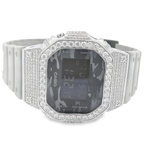 Reloj de Plata de Ley 925, Reloj Chapado en Plata Sólida, Reloj con Diamantes Moissanite para Hombre y Mujer, Joyería de Moda - Product Image 4