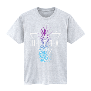 T-shirt da uomo blu navy a maniche corte con scollo a O e stampa con slogan 'What Doesn't Kill Me Better Start Running' - Product Image 6