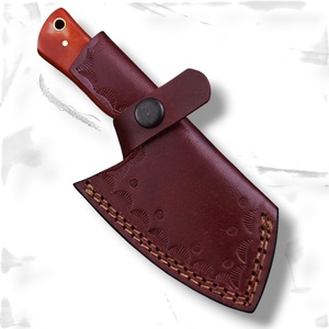 Couteau de poche de camping en acier Damas Nordic Forge, couteau de ranch à lame pleine, manche en résine, qualité industrielle, personnalisable OEM - Product Image 4