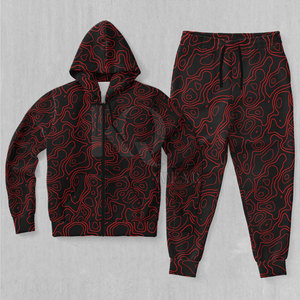 Chándal Ligero de Invierno para Hombre, Sublimado, con Tela Elástica de Alta Comodidad, Estampado Único de Alto Rendimiento, Talla Grande para Gimnasio - Product Image 3