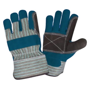 Guantes de Seguridad de Piel de Vacuno de Excelente Durabilidad, Antivibración, con Puño de Seguridad Reforzado con Goma, Resistentes al Calor y a las Chispas, Certificados CE - Product Image 4