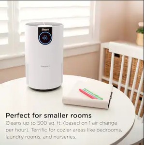 เครื่องฟอกอากาศฉลามใช้ในร่มที่มีประสิทธิภาพกรอง HEPA อัจฉริยะให้103 HP สำหรับใช้ในบ้านสำนักงาน - Product Image 5