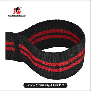 Nylon & Cotton <b>Knee</b> Sleeve-Breathable Compression with Hook & Loop Closure for Weightlifting & More (Unisex Adult) - Product Image 2