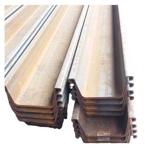 Manufacturer 400 100mm 400X170mm Size U Shape Hot Rolled Steel Sheet Pile Suppliers Vietnam High Quality Steel Part - Product Image 5