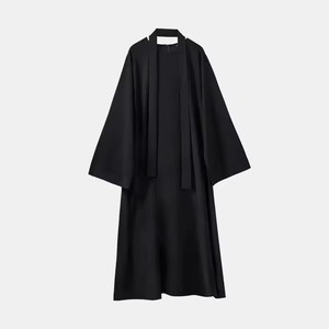 Abaya de luxe pour femmes, fabricant OEM, robe maxi musulmane avec broderie personnalisée et emballage à marque privée - Product Image 3