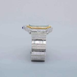 Reloj de Diamantes Moissanite de Claridad VVS, Estilo Antiguo, de Primera Calidad, para Hombre, Edición Limitada, Cuarzo, Lujo, Acero Inoxidable, Envío Gratis - Product Image 5
