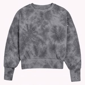 Sweat-shirt à col rond en coton à blocs de couleur, taille plus, coupe ample pour homme - Product Image 1