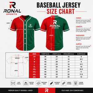 Maillots de baseball personnalisés en gros de haute qualité 100 % polyester pour hommes, respirants, antibactériens, imprimés par transfert thermique, à manches courtes - Product Image 6