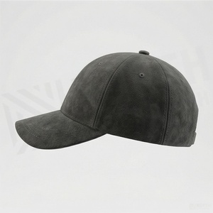 Gorra de Béisbol Unisex de 6 Paneles, Color Sólido, Algodón Lavado, Visera Ajustada, Estilo Casual para Adultos, Uso en las Cuatro Estaciones - Product Image 3